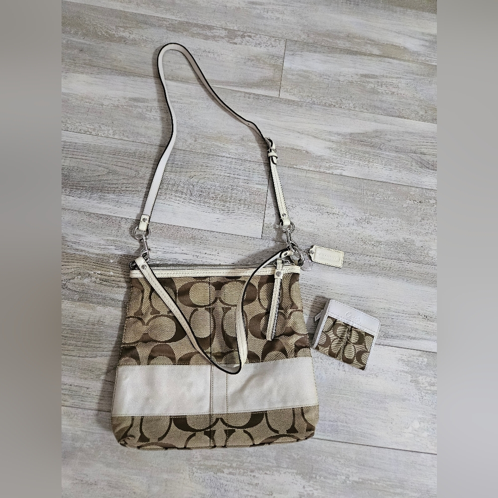 Coach Crossbody w/ matching wallet